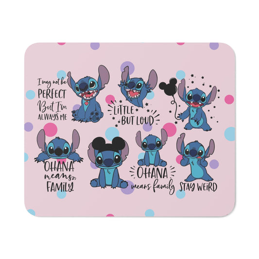 Personalized Stitch Desk Mousepad