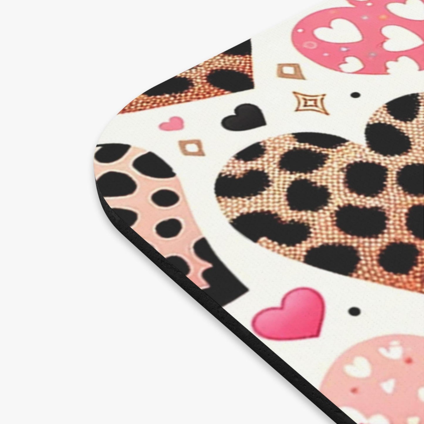 Hearts Design Mouse Pad - Optimal Thickness & Durable Build