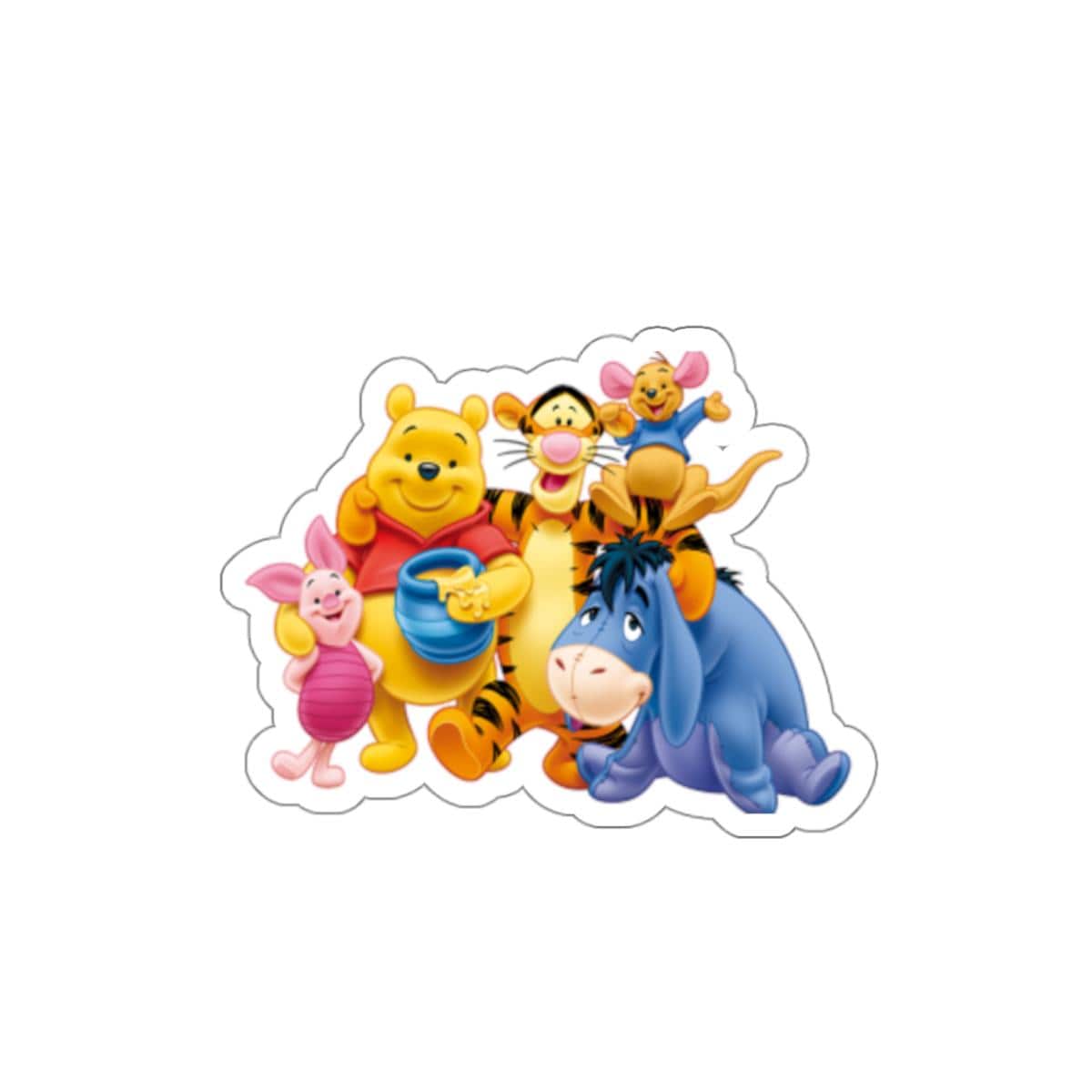 Enchanting Winnie the Pooh Stickers - Instant Digital Download