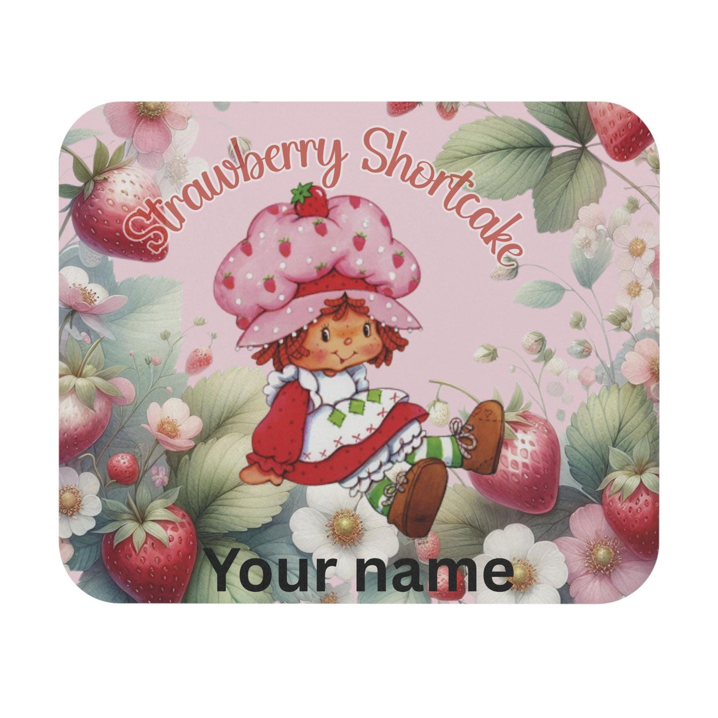Berry Bliss – Strawberry Shortcake Mouse Pad