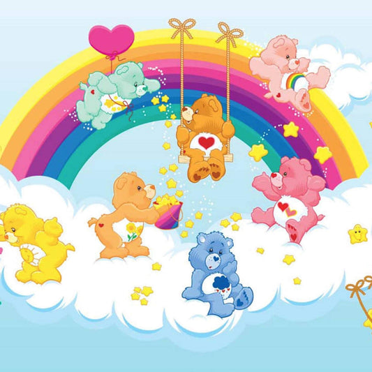 Colorful Care Bears Mouse Pad – Cute Desktop mousepad for Students & Dreamers, Retro-Inspired Gift Idea