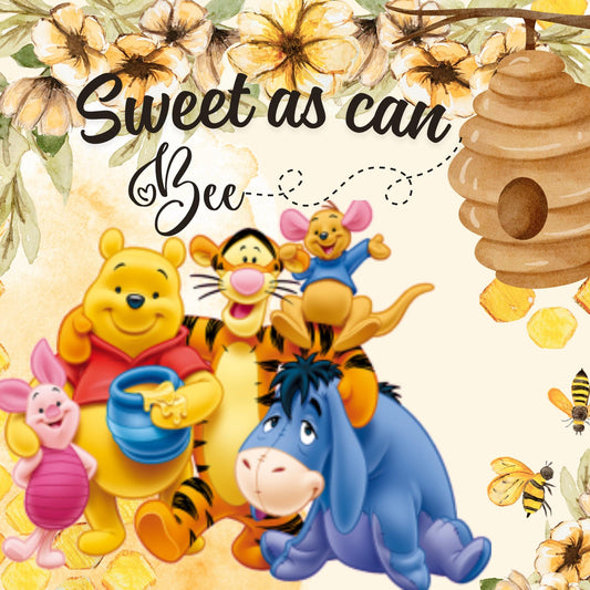 Whimsical Winnie the Pooh Mouse Pad – Bright Desk Mat Featuring Pooh & Friends