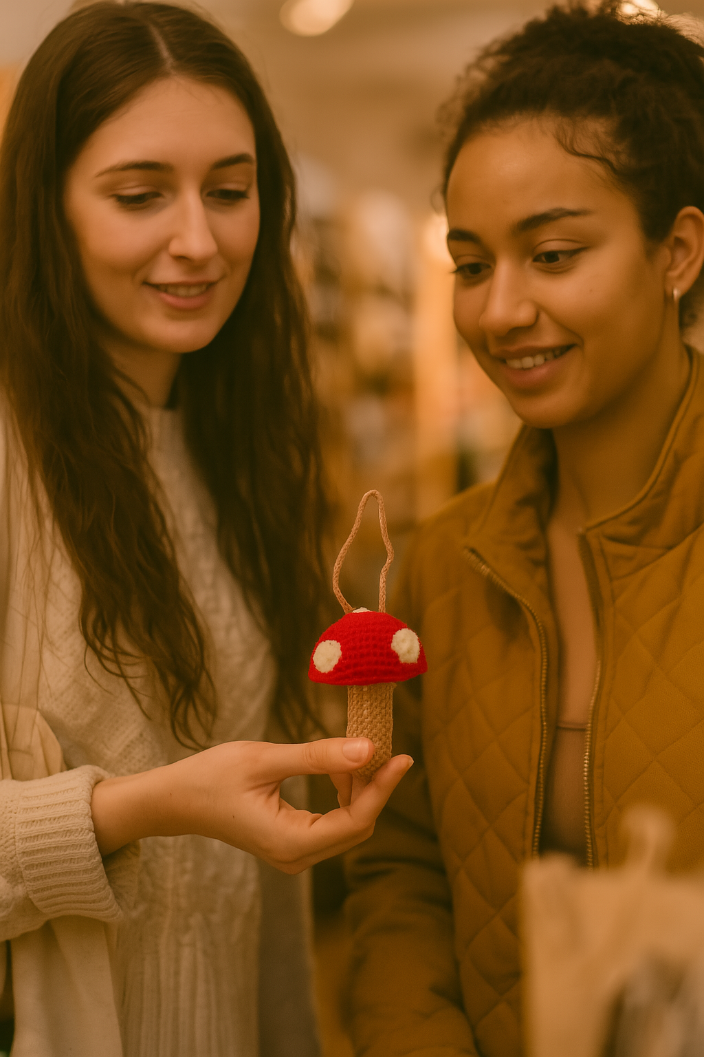 Forest Treats: Crocheted Mushroom Lip Balm Holders