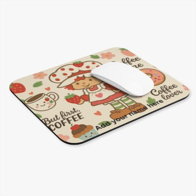 Berry Café Whimsy – Vintage Strawberry Shortcake Mousepad
