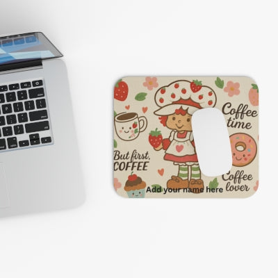 Berry Café Whimsy – Vintage Strawberry Shortcake Mousepad