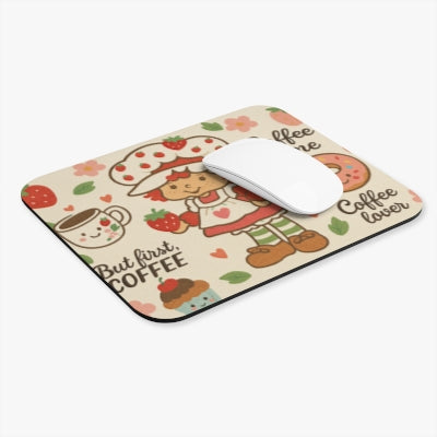 Berry Café Whimsy – Vintage Strawberry Shortcake Mousepad