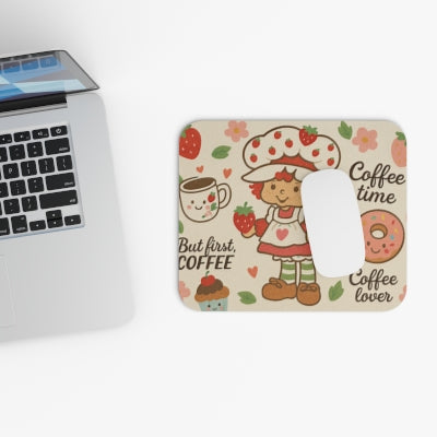 Berry Café Whimsy – Vintage Strawberry Shortcake Mousepad